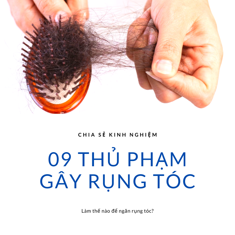 9 thủ phạm gây rụng tóc Comalina Việt Nam