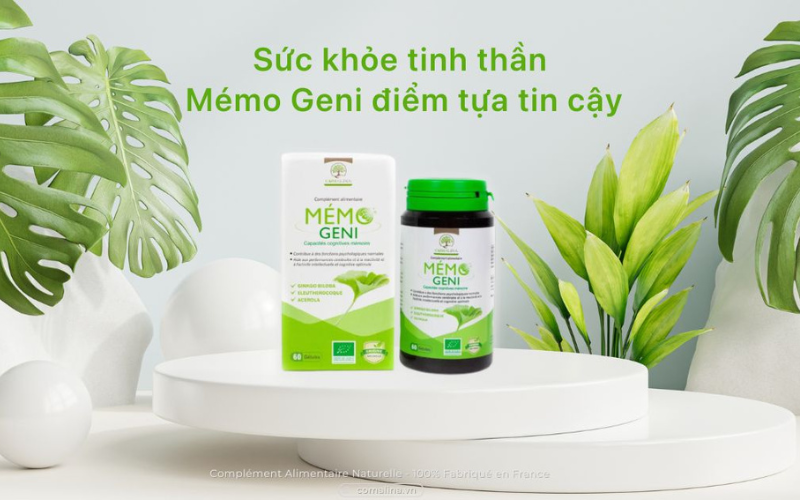 Mémo Geni từ Comalina-TPCN là một lựa chọn tuyệt vời để hỗ trợ sức khỏe bộ não